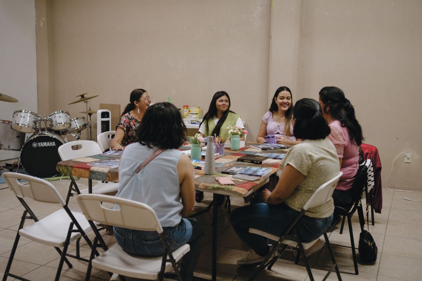 Setkání mexických žen.