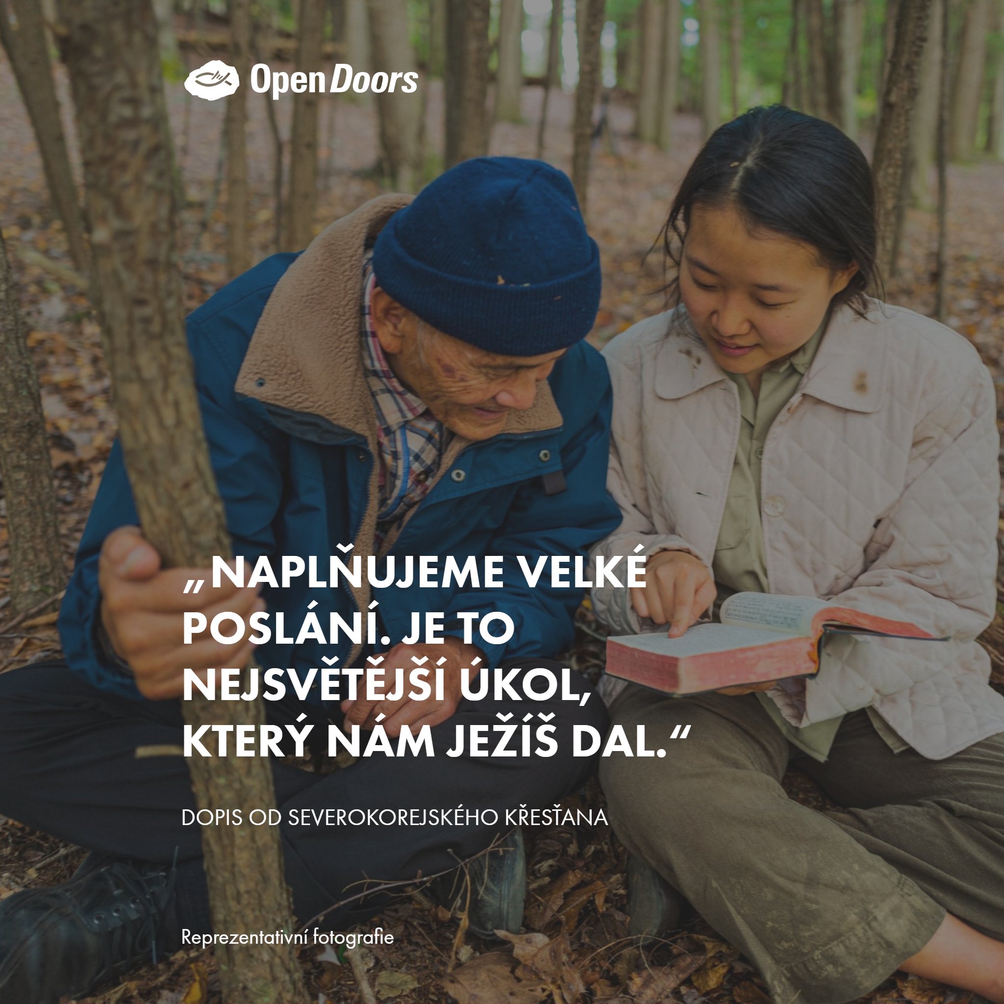 Dopis od severokorejského křesťana