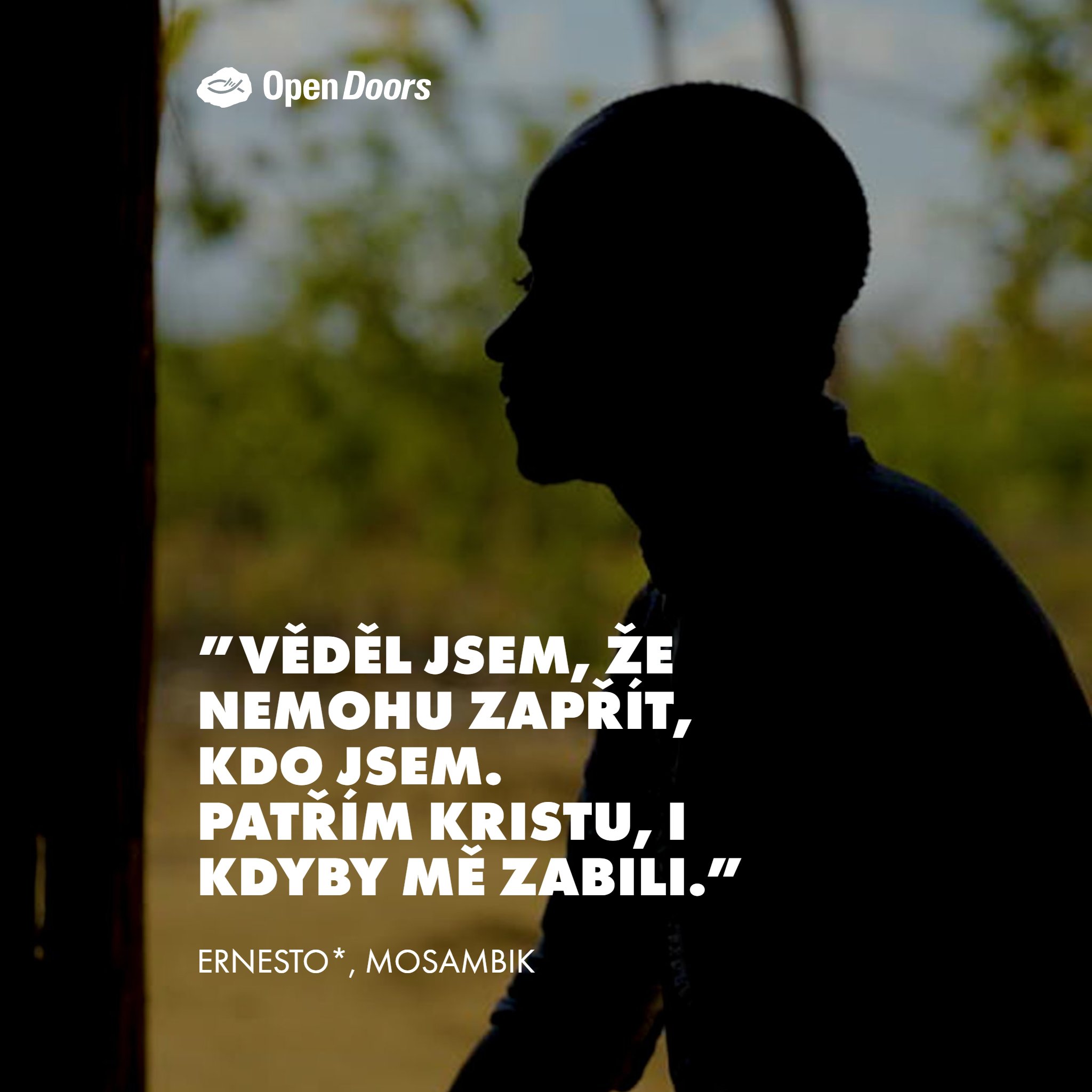 Ernestovo svědectví v Mosambiku