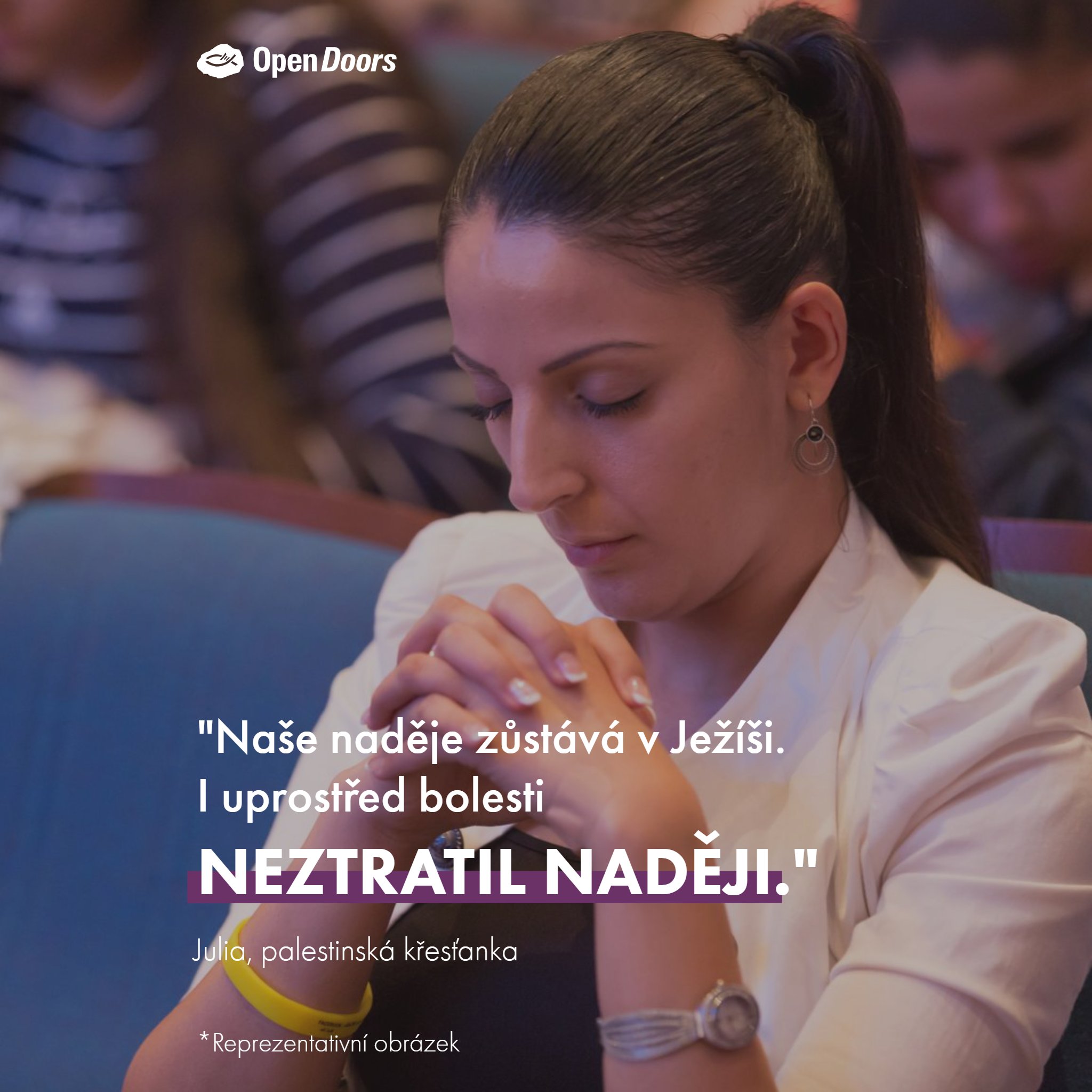 Modlitba palestinských křesťanů