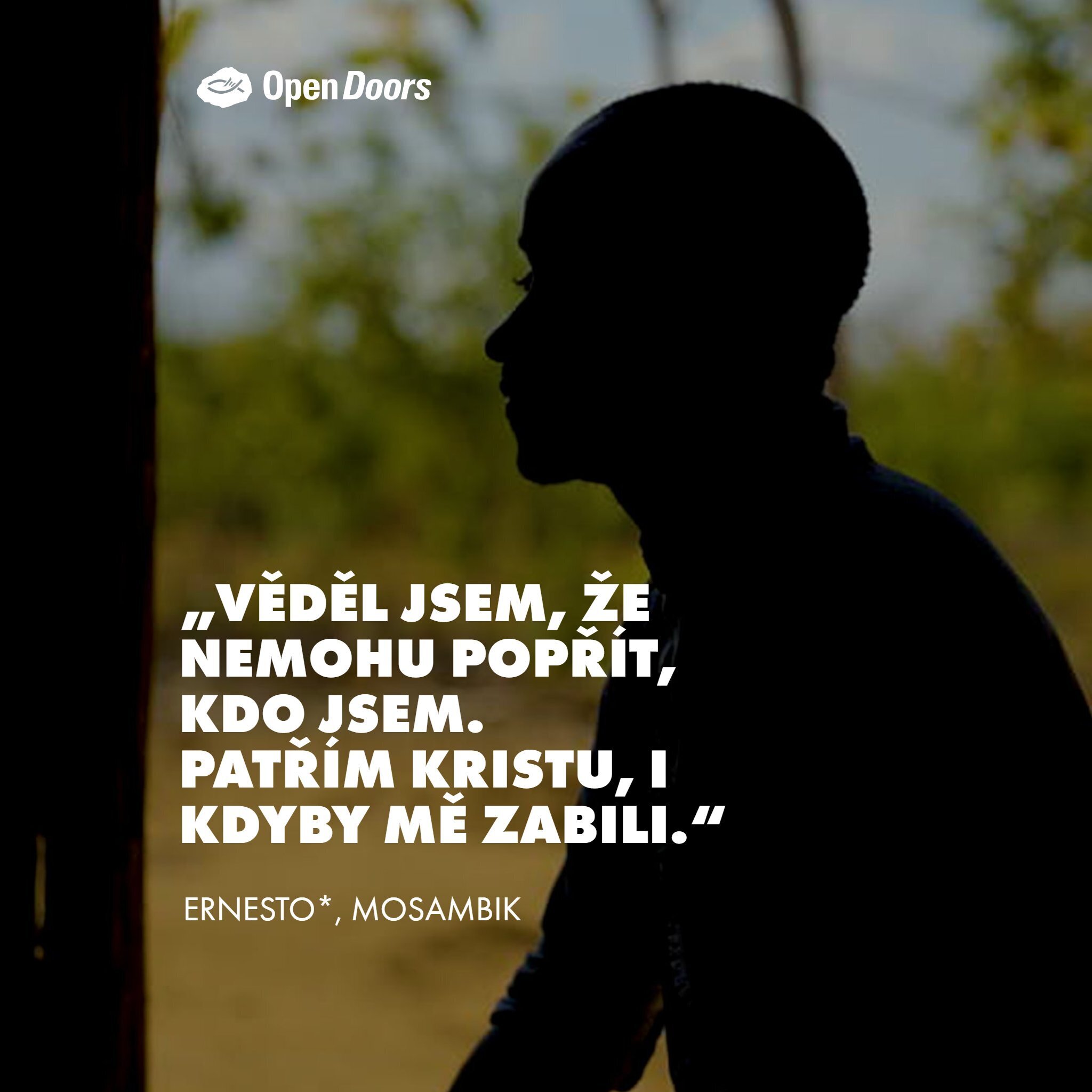 Ernestovo svědectví v Mosambiku