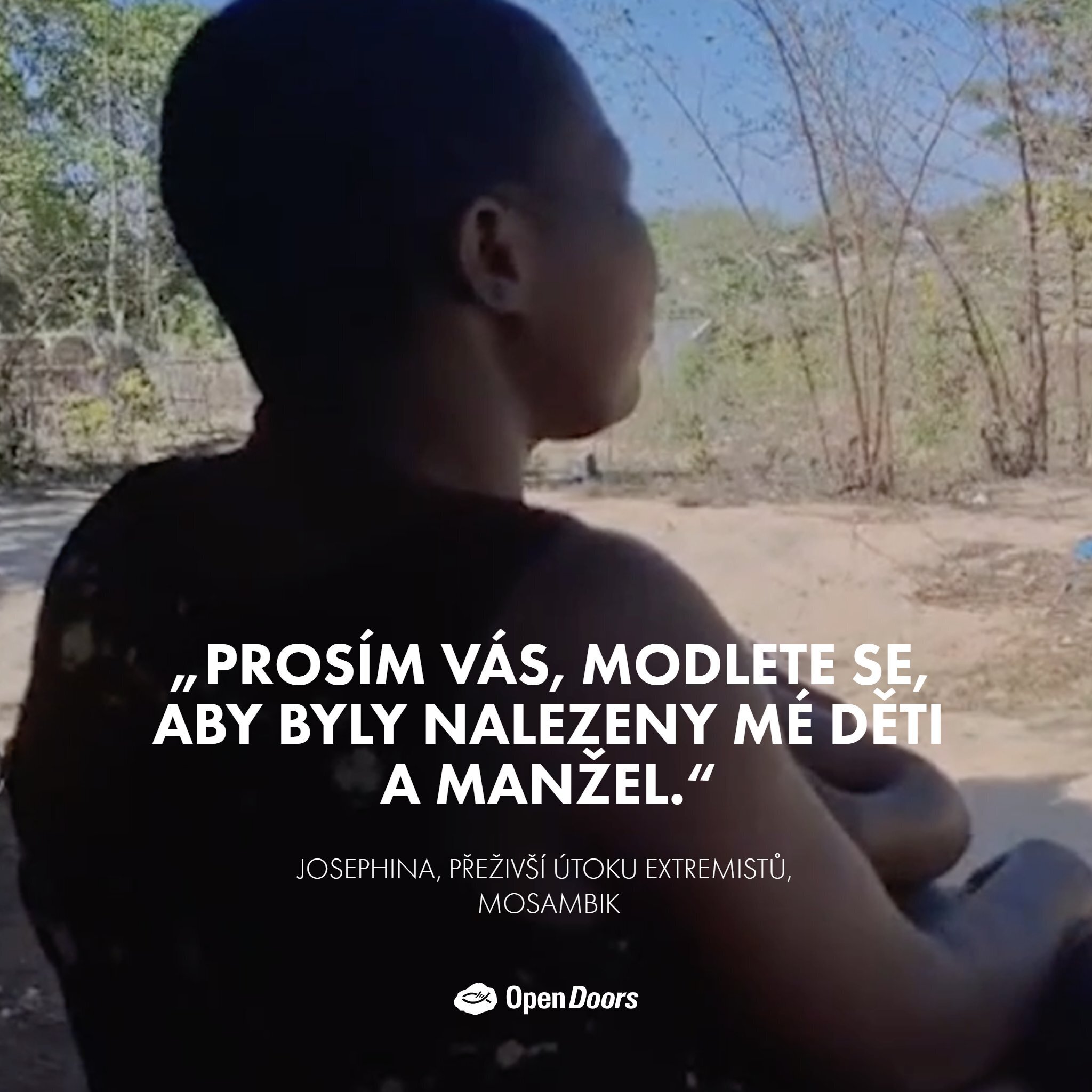 Josephinina prosba o modlitbu z Mosambiku