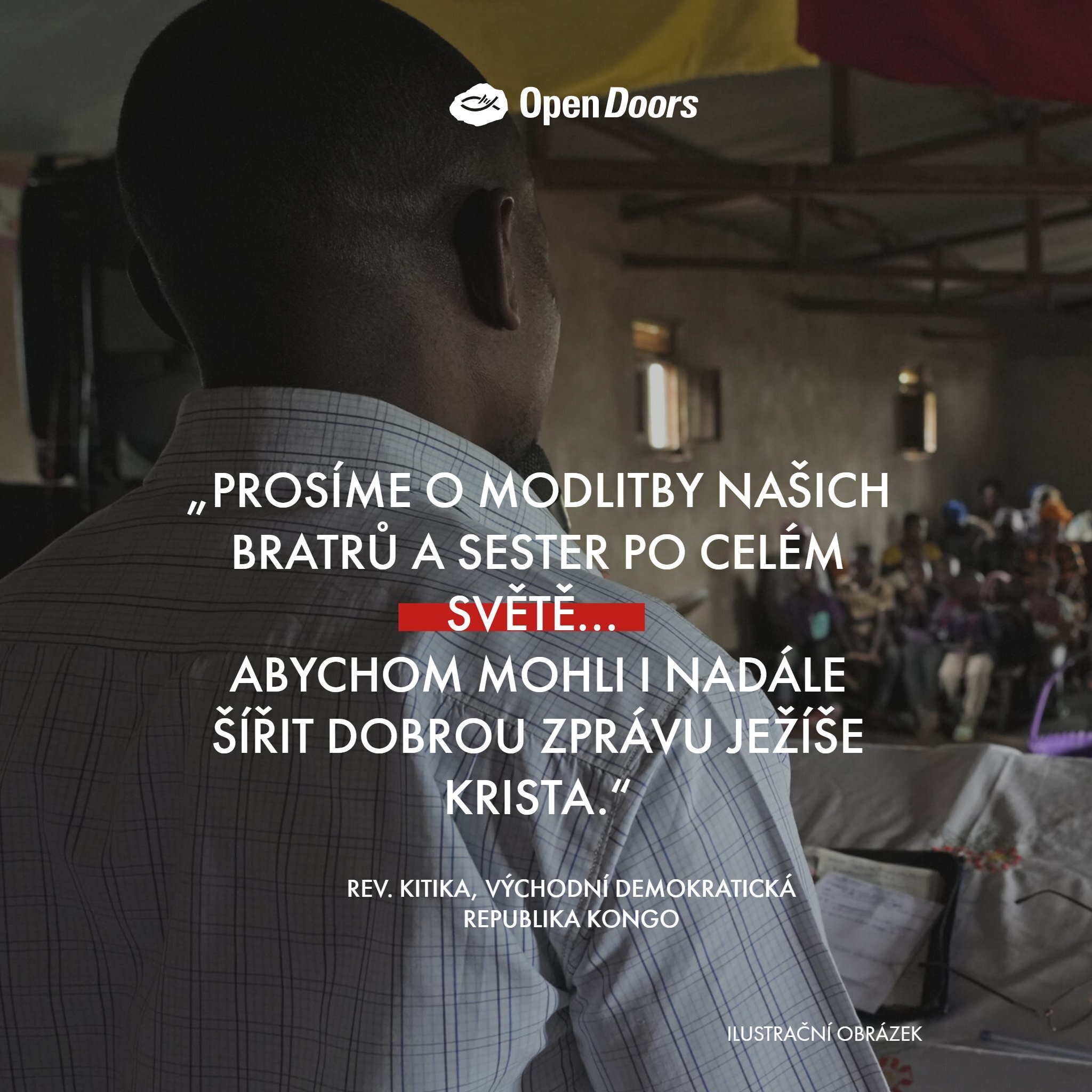 Modlete se s Kitikou v Demokratické republice Kongo