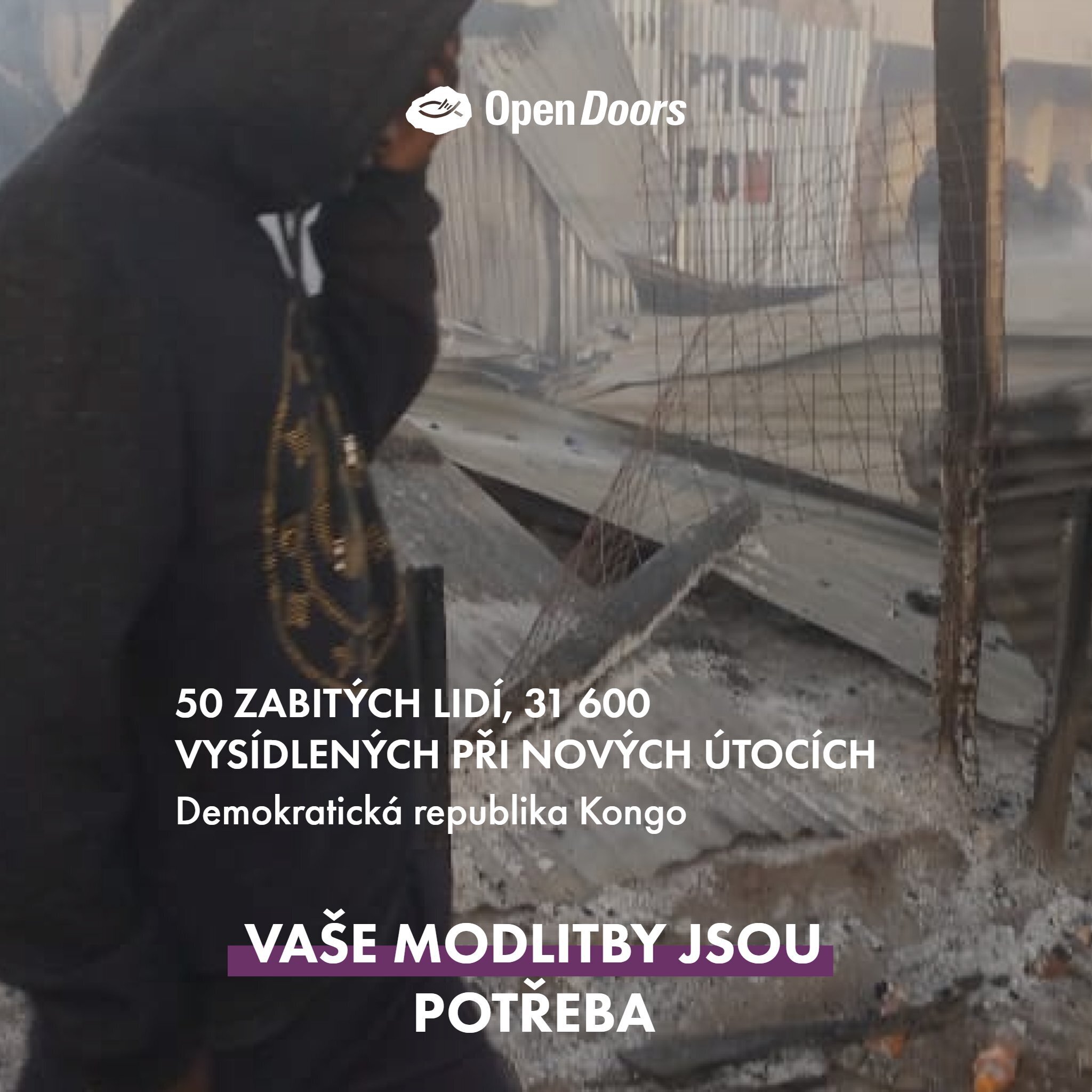 Modlete se: Útoky proti křesťanským komunitám v Demokratické republice Kongo