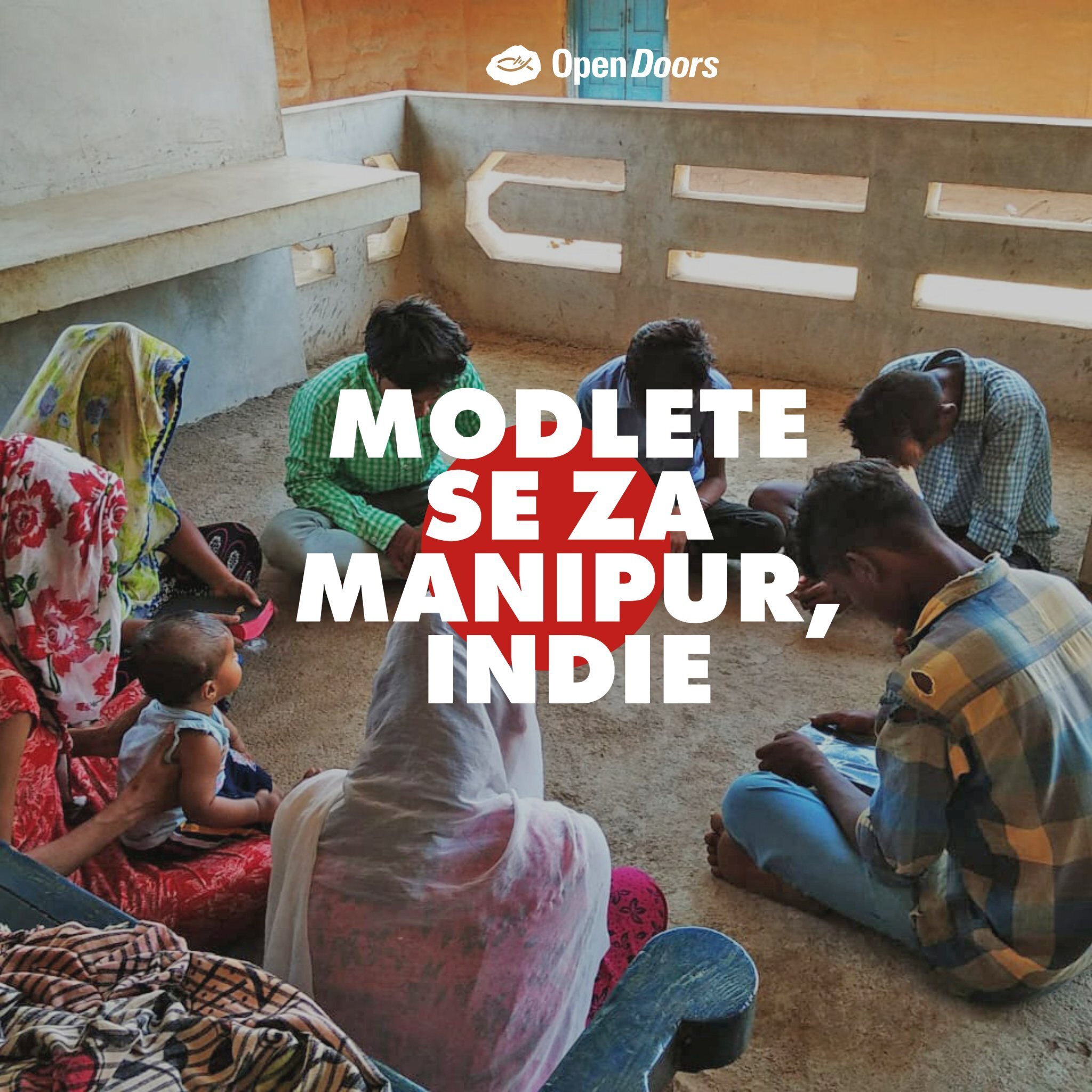 Modlete se za Manipur, Indie