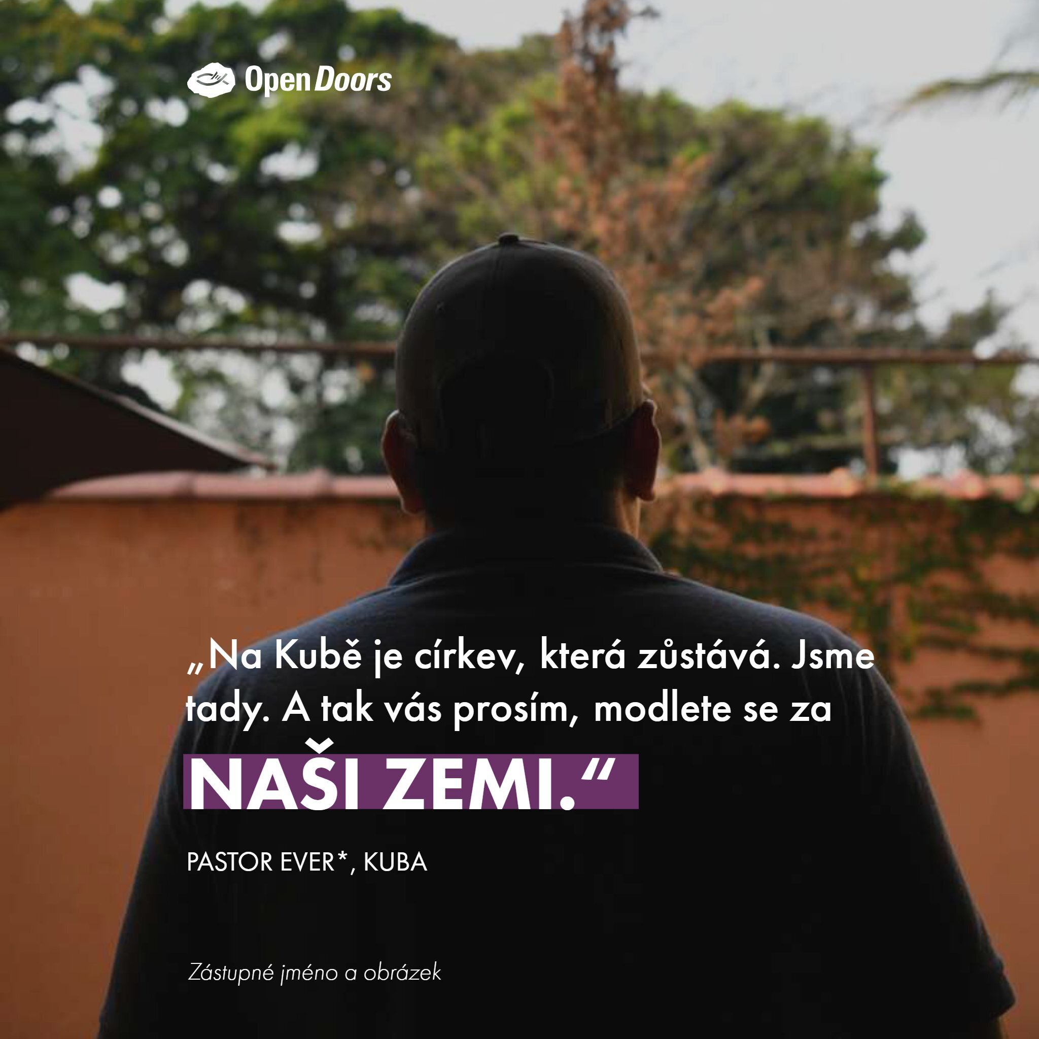 Modlitební prosba z Kuby