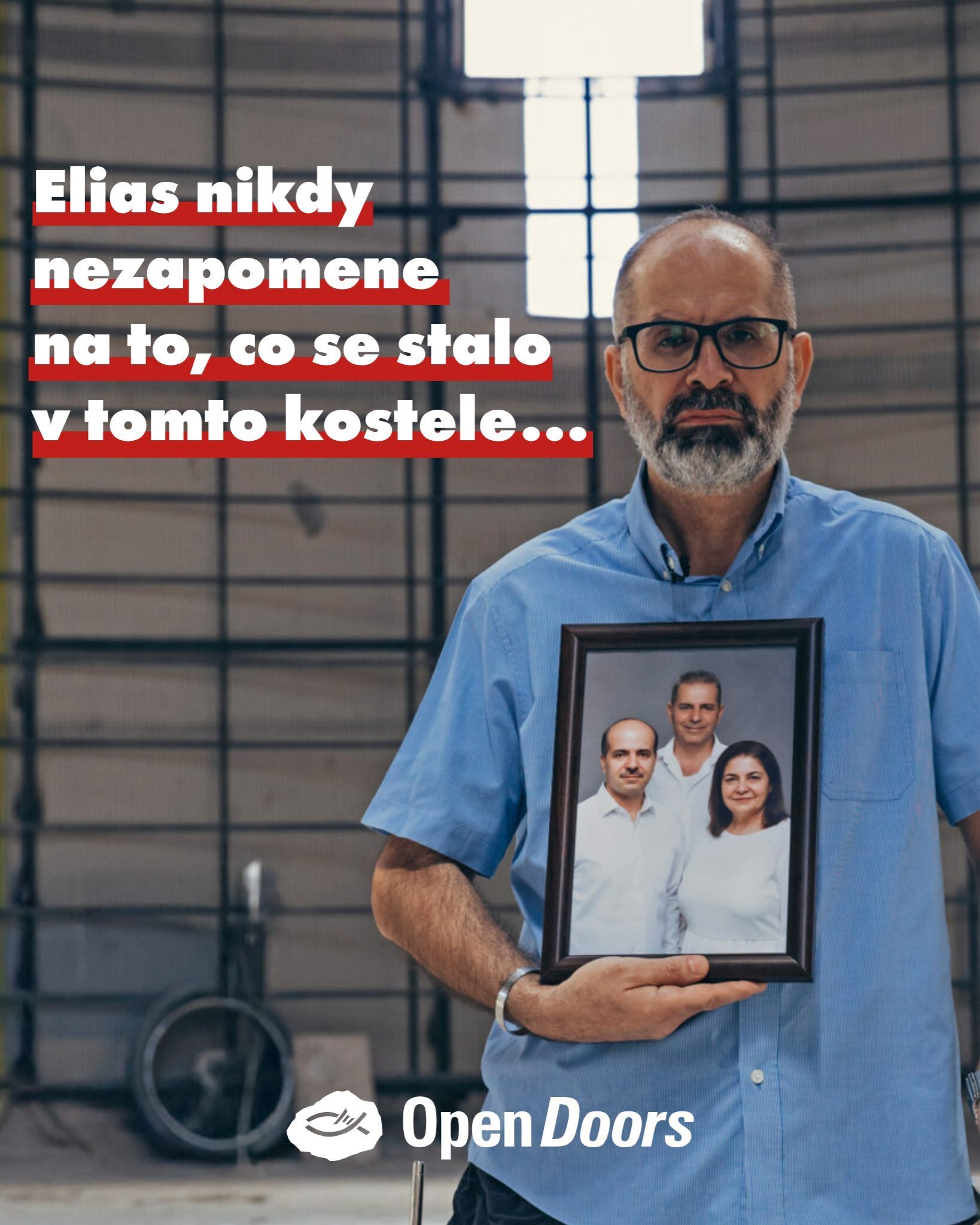 Elias nikdy nezapomene na to, co se stalo v tomto kostele