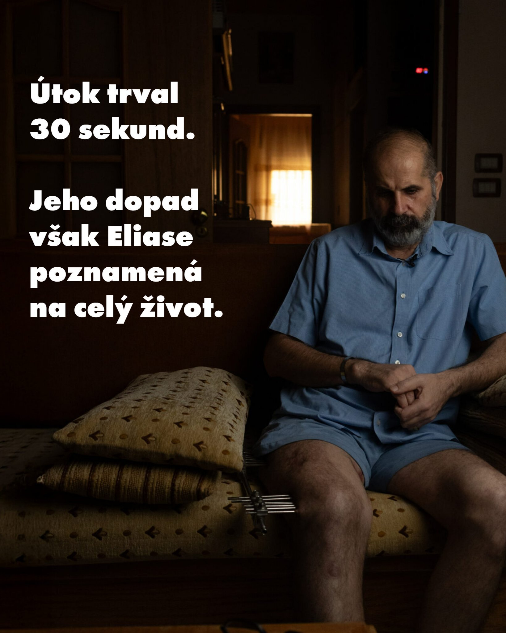 Elias nikdy nezapomene na to, co se stalo v tomto kostele