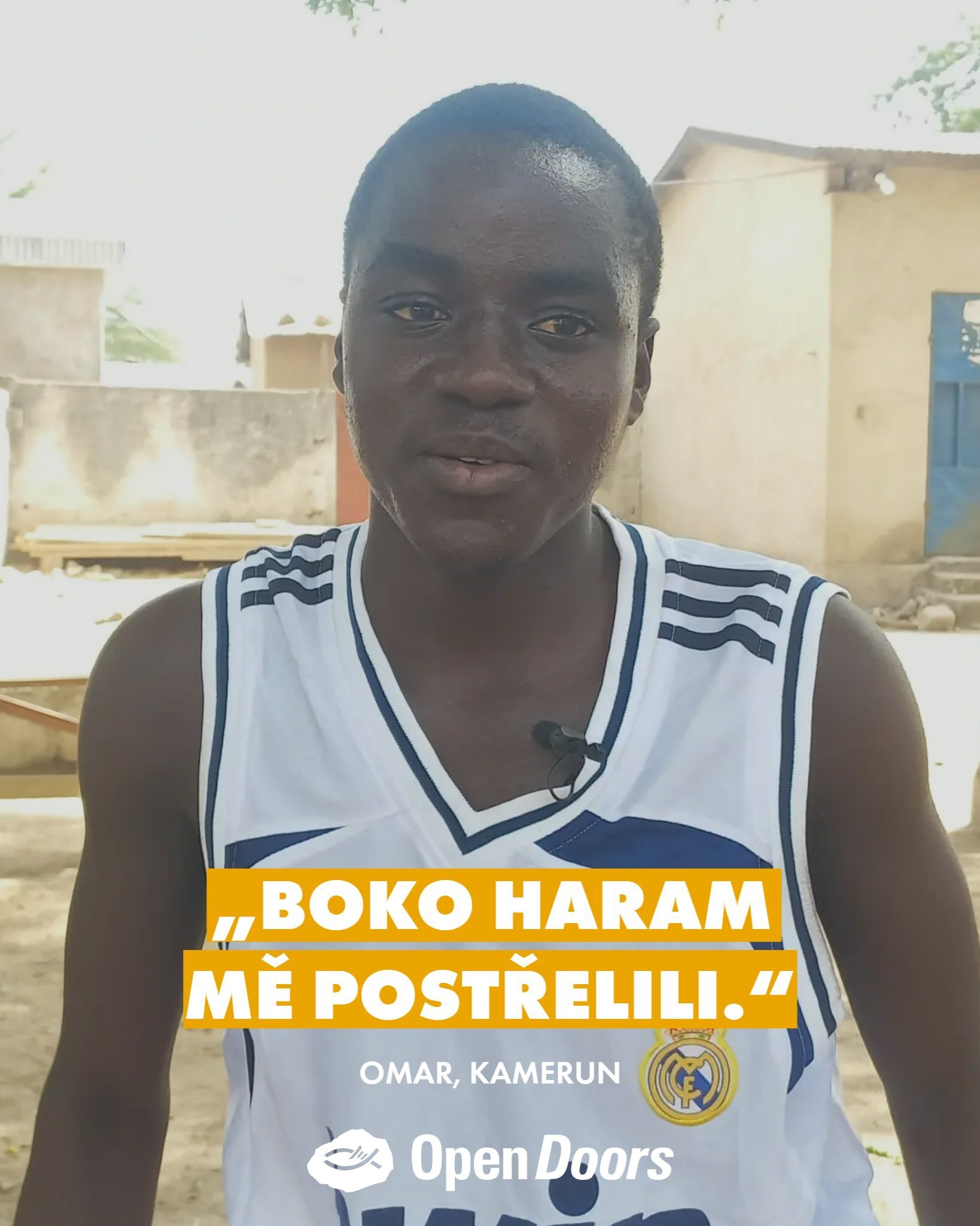 Útočníci Boko Haram postřelili Omara z Kamerunu