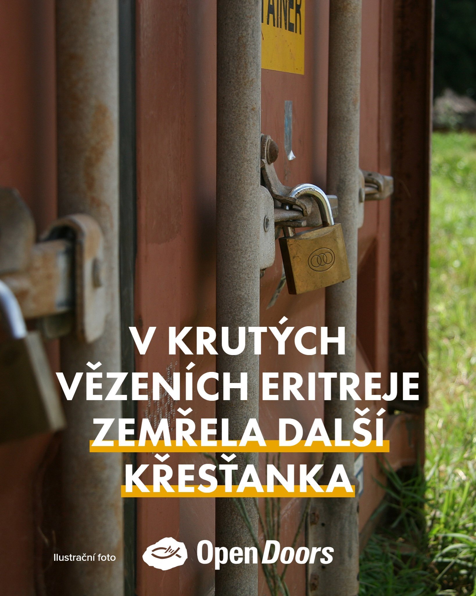 Křesťanka zemřela v eritrejském vězení, což svědčí o pokračujícím pronásledování