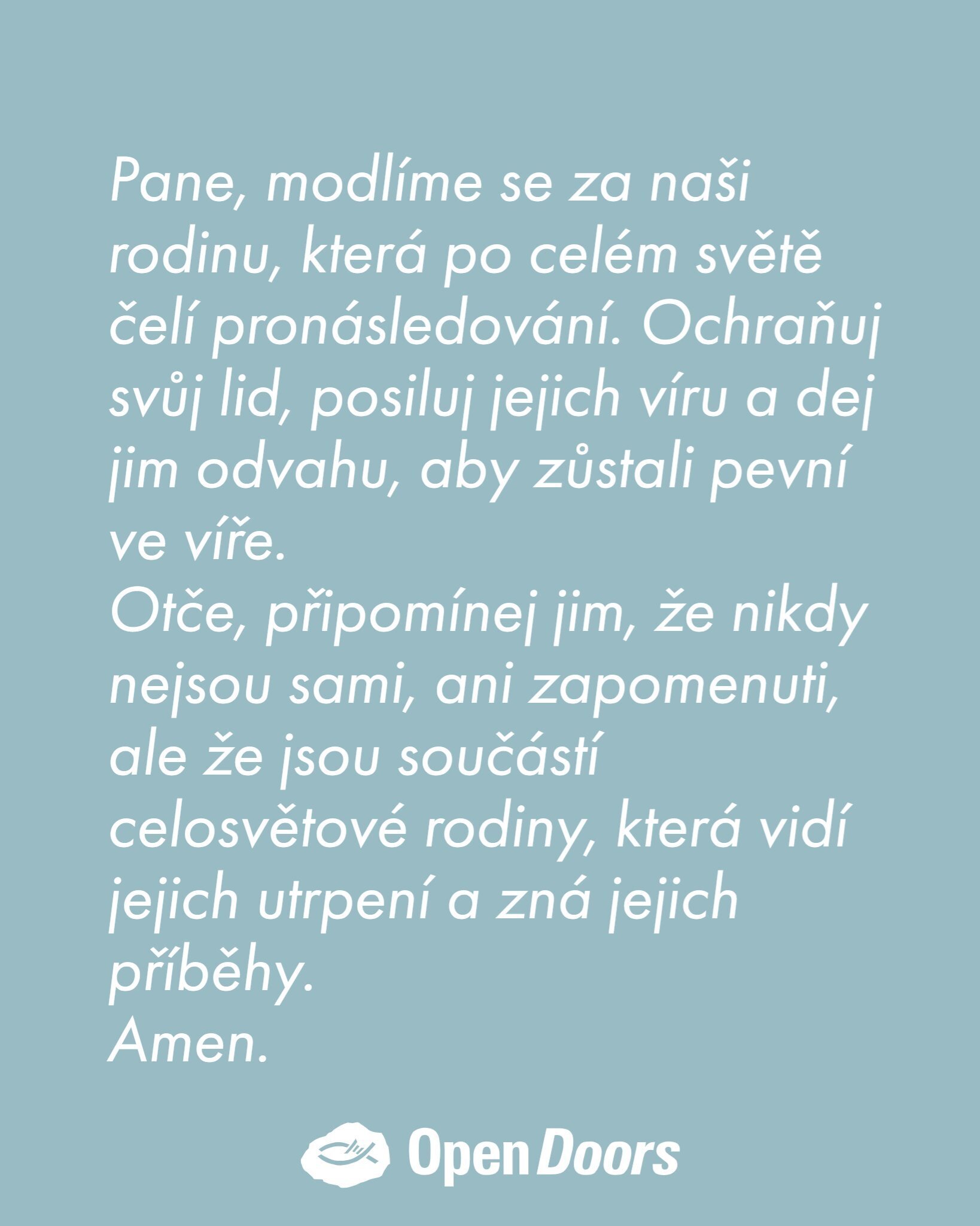 Neviditelné pronásledování: neznámé příběhy křesťanů po celém světě