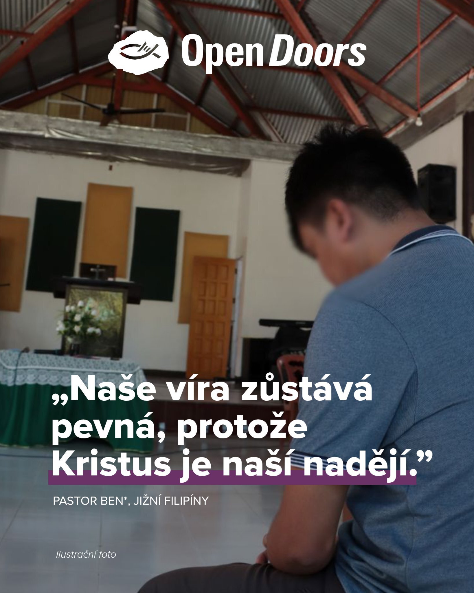 Sbor pastora Bena* na Filipínách zůstává navzdory hrozbám pevný ve víře